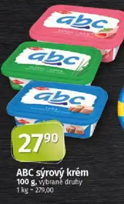 COOP TIP ABC sýrový krém nabídka