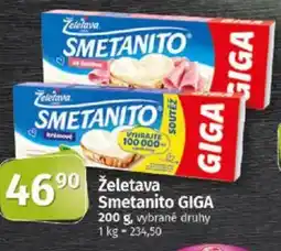 COOP TIP Zeletava Smetanito GIGA nabídka