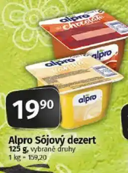COOP TIP Alpro Sójový dezert nabídka