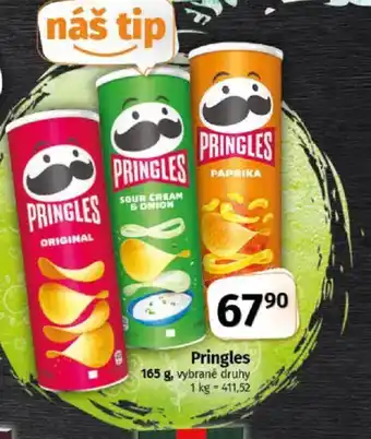 COOP TIP PRINGLES nabídka