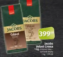 COOP TIP JACOBS Velvet Crema nabídka