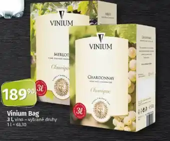 COOP TIP VINIUM Bag nabídka
