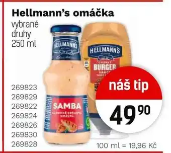 Konzum HELLMANN'S omáčka nabídka