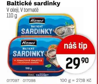 Konzum Baltické sardinky nabídka