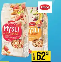 Jip Emco müsli nabídka