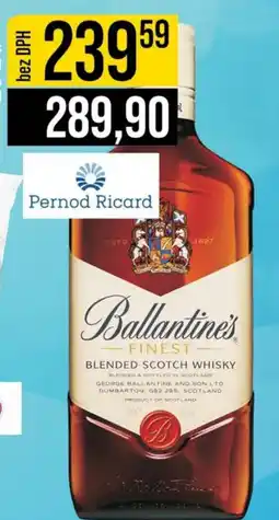 Jip Ballantine's Finest Blended Scotch Whisky 40% nabídka