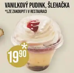 Jip Vanilkový pudink, šlehačka nabídka