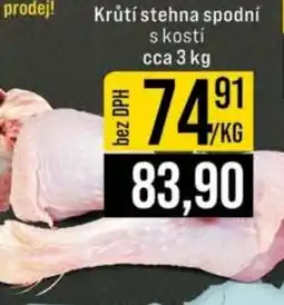 Jip Krůtí stehna spodní nabídka