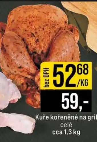 Jip Kuře kořeněné na gril celé nabídka