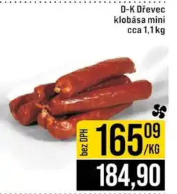 Jip D-K Dřevec klobása mini nabídka