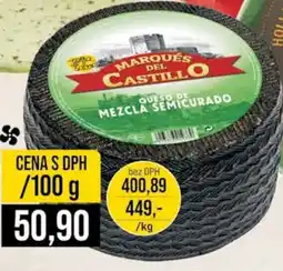 Jip Marqués del Castillo Mezcla Ibérico Semicurado vyzrálý sýr nabídka