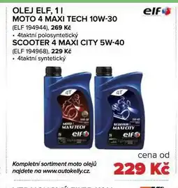 Auto Kelly Olej scooter 4 maxi city 5w-40 nabídka