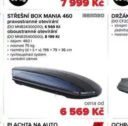 Auto Kelly Střešní box mania 460 nabídka