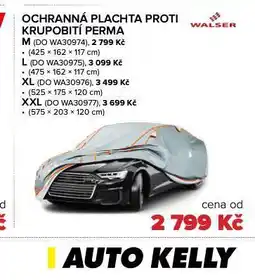 Auto Kelly Ochranná plachta proti krupobití perma m nabídka