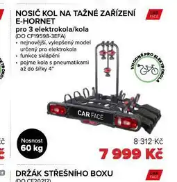 Auto Kelly Nosič na tažné zařízení pro 3 elektrokola / kola nabídka