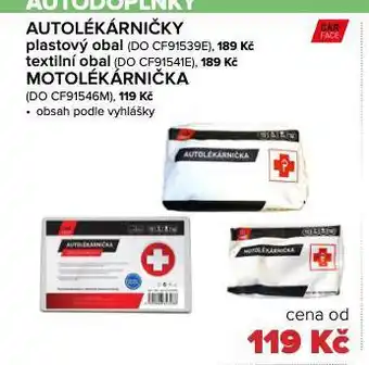 Auto Kelly Autolékárnička plastový obal nabídka
