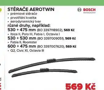 Auto Kelly Stěrače aerotwin 530 mm + 475 mm nabídka