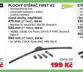 Auto Kelly Plochý stěrač first v2 650 mm nabídka