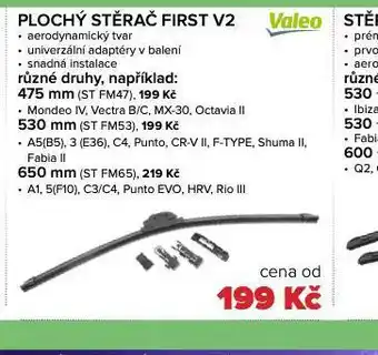 Auto Kelly Plochý stěrač first v2 530 mm nabídka