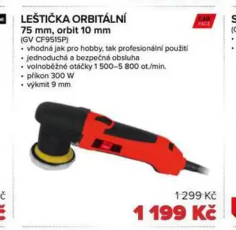Auto Kelly Leštička orbitální nabídka