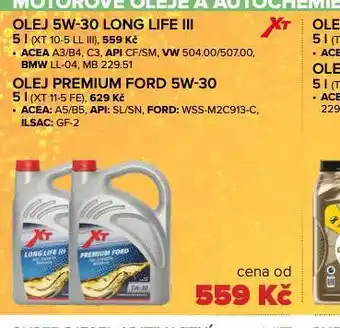 Auto Kelly Olej premium ford 5w-30 nabídka