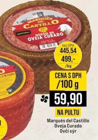 Jip Marqués del Castillo Oveja Curado Ovčí sýr nabídka
