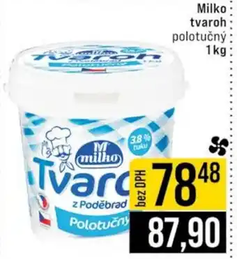 Jip Milko tvaroh polotučný nabídka