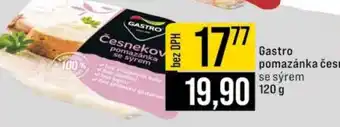 Jip GASTRO pomazánka česneková nabídka
