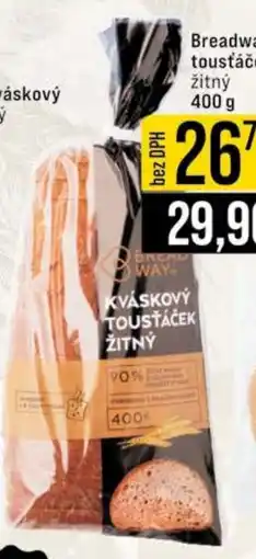 Jip Breadway tousťáček kváskový nabídka