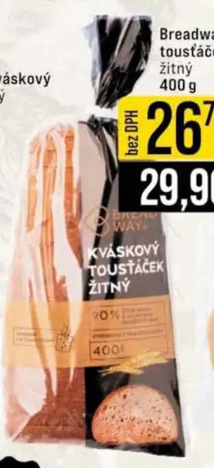 Jip Breadway tousťáček kváskový nabídka