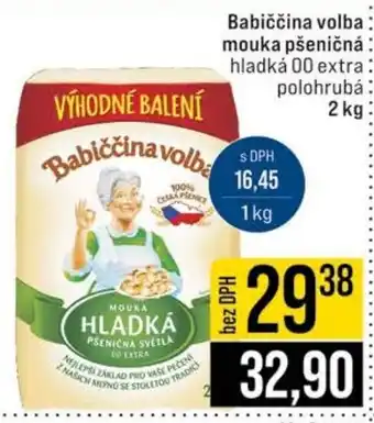Jip Babiččina volba mouka pšeničná nabídka