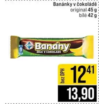 Jip Banánky v čokoládě nabídka