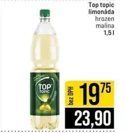 Jip Top topic limonáda nabídka