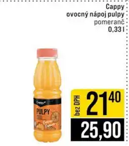 Jip Cappy ovocný nápoj pulpy nabídka