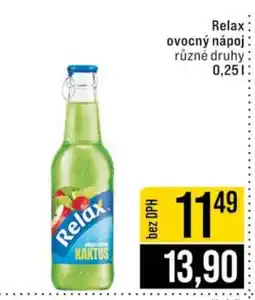 Jip Relax ovocný nápoj nabídka