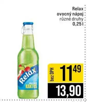 Jip Relax ovocný nápoj nabídka