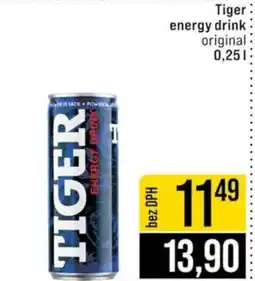 Jip TIGER energy drink nabídka