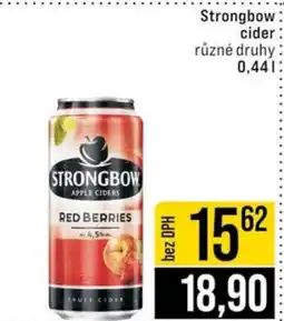 Jip STRONGBOW Cider nabídka