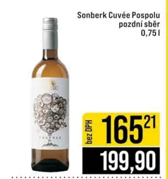 Jip Sonberk Cuvée Pospolu pozdní sběr nabídka