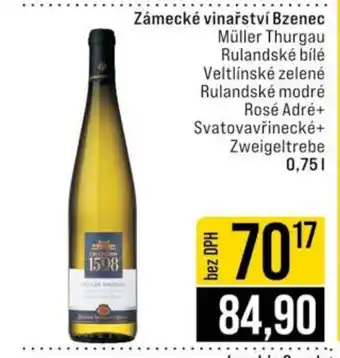 Jip Zámecké vinařství Bzenec nabídka