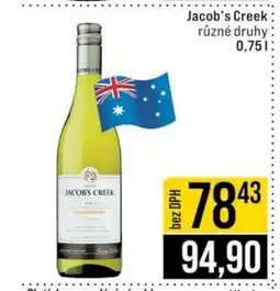 Jip JACOB'S CREEK nabídka