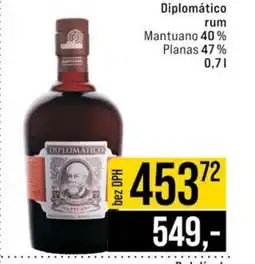 Jip DIPLOMATICO rum nabídka