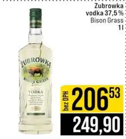 Jip ZUBROWKA vodka 37,5% nabídka