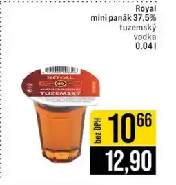 Jip ROYAL mini panák 37,5% nabídka