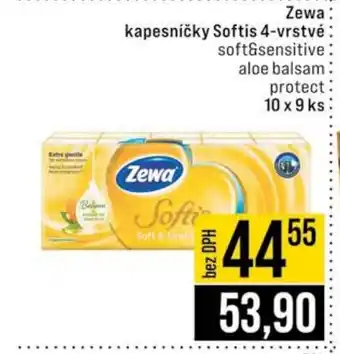 Jip ZEWA kapesníčky Softis 4-vrstvé nabídka
