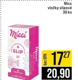 Jip Micc vložky slipové nabídka