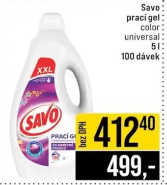 Jip SAVO prací gel nabídka