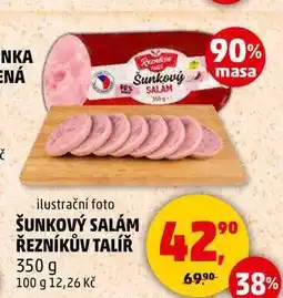 Penny Market ŠUNKOVÝ SALÁM ŘEZNÍKŮV TALÍŘ, 350 g nabídka
