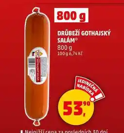 Penny Market DRŮBEŽÍ GOTHAJSKÝ SALÁM, 800 g nabídka