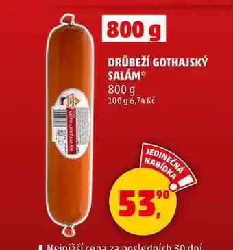 Penny Market DRŮBEŽÍ GOTHAJSKÝ SALÁM, 800 g nabídka
